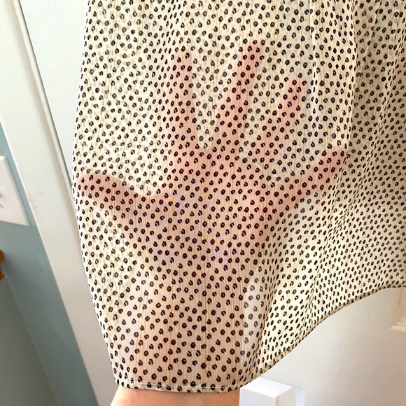 Rose + Olive Sheer Printed Tank - Picture 4 of 8